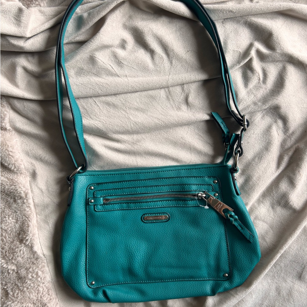 Dana Buchman Turquoise Crossbody Bag
